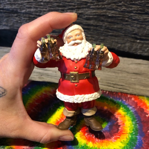 ❤️1993 Coca Cola Christmas ornament with Coke bottles 90s Vtg Hallmark Keepsake - Picture 12 of 13